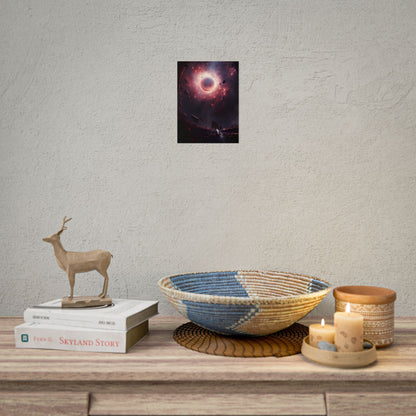 Cosmic Black Hole: Massive Planet in Stellar Orbit - Poster