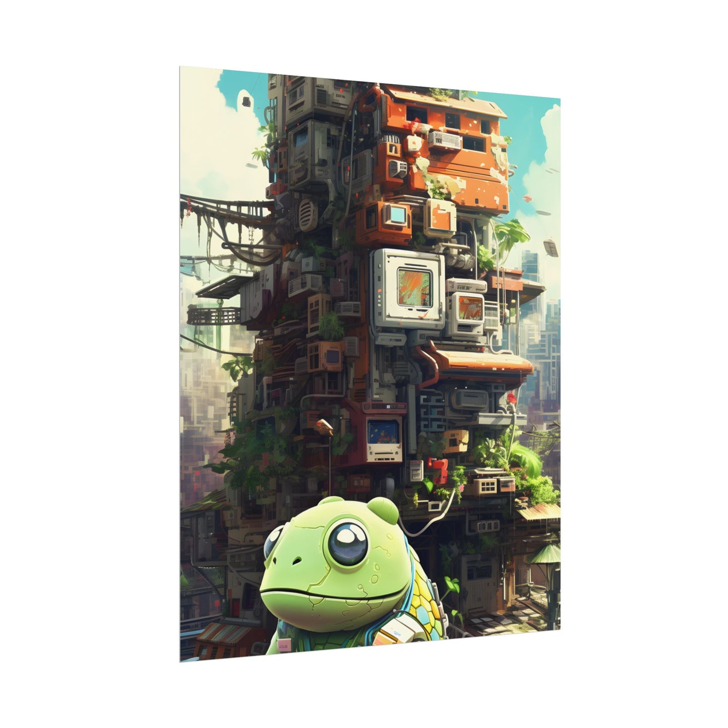 Pixel Play: Colorful Cyberpet Community - Poster