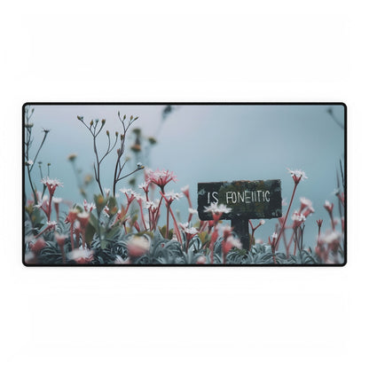 Serene Outdoor Moment: Soft Focus Art - Desk Mat