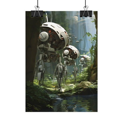 A haven for wildlife, powered by artificial intelligence - Robotic Sanctuary - Poster