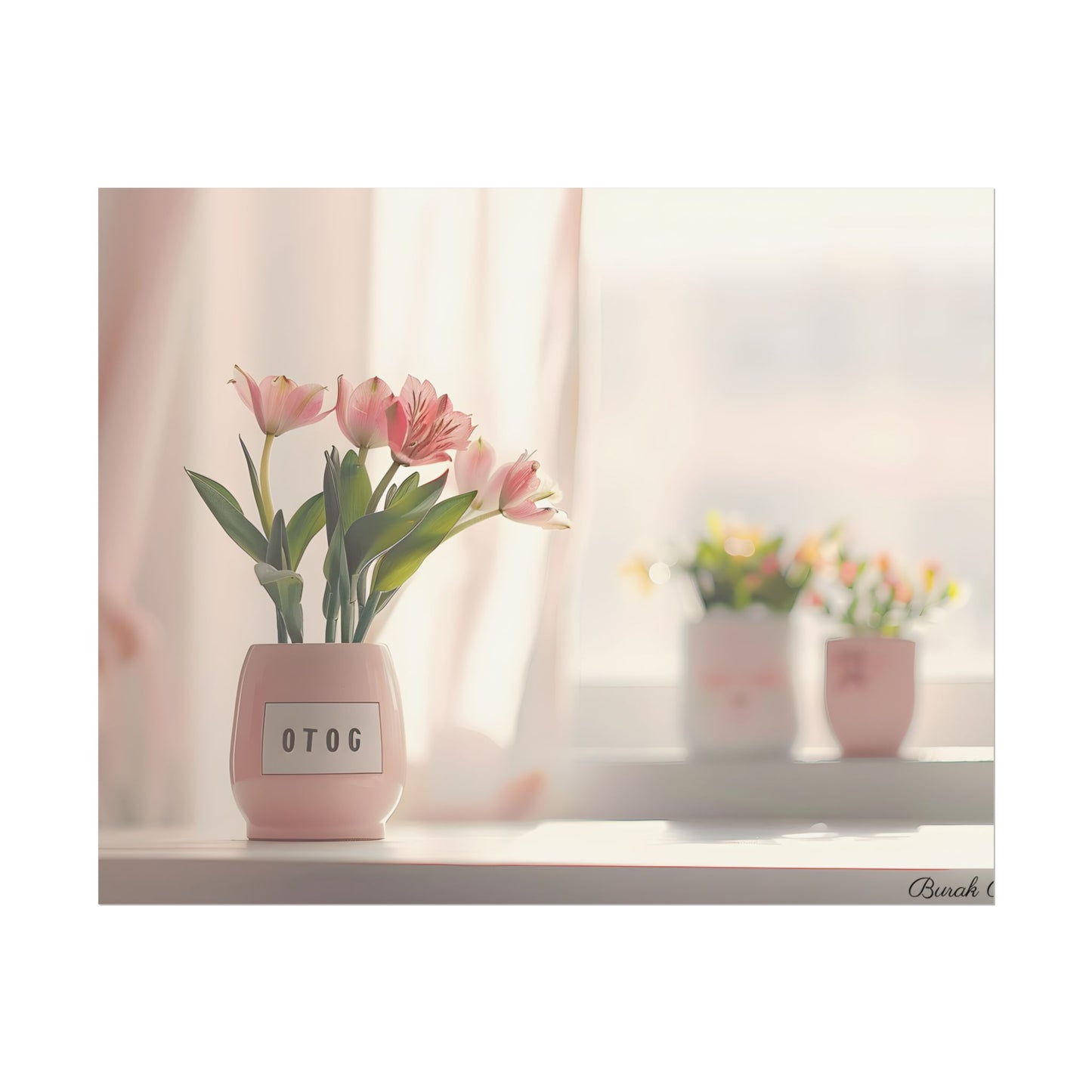 Serene Outdoor Landscape: Soft-Spoken Reminder - Poster
