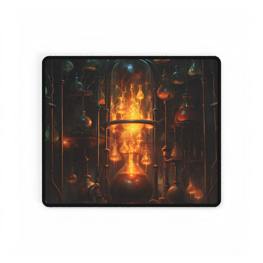 Laboratory Insights: A Scientific Research Artwork - Desk Mat