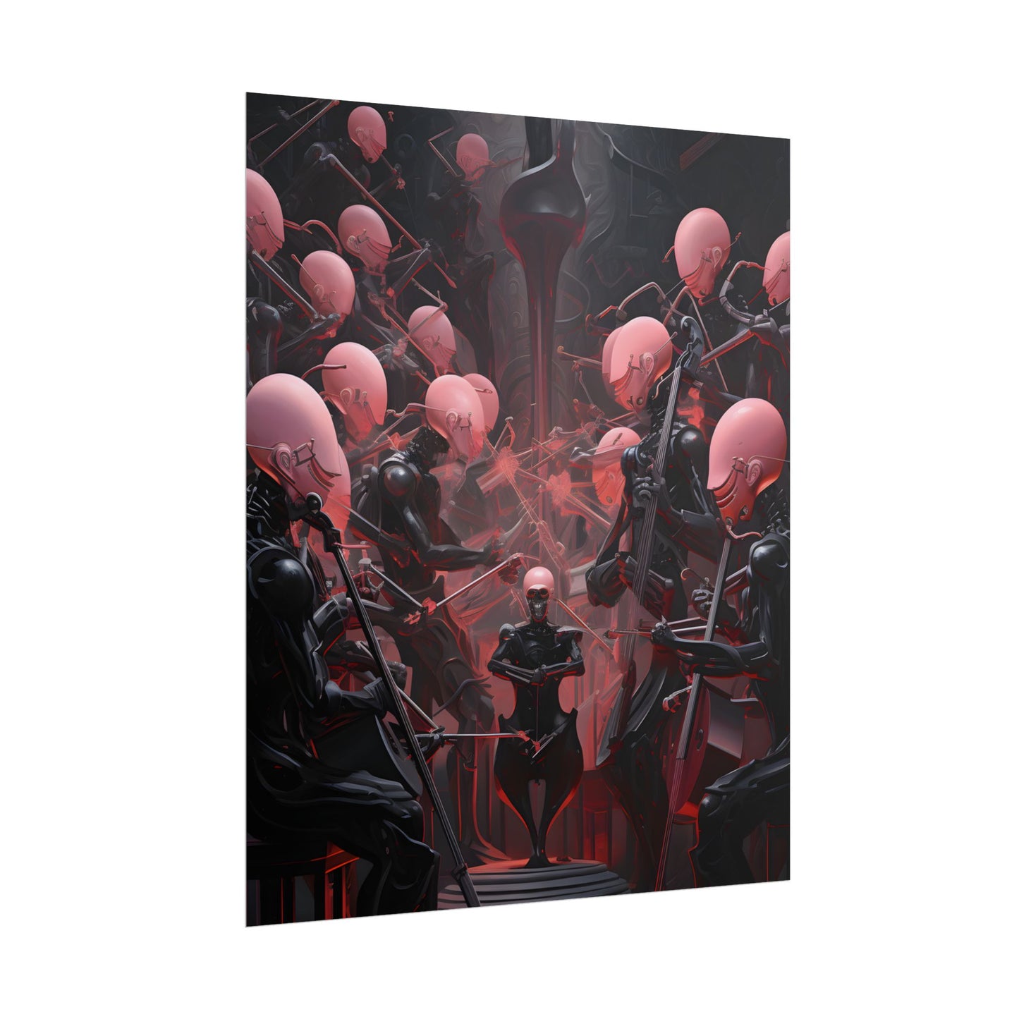 Robot Symphony: A Sentient Orchestra of Robots in Harmony - Poster