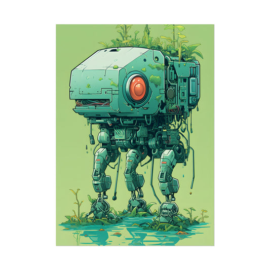 Pixel Perfect Cyber Pets: Colorful Digital Art - Poster