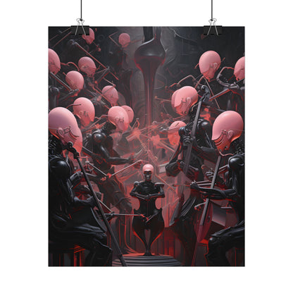 Robot Symphony: A Sentient Orchestra of Robots in Harmony - Poster
