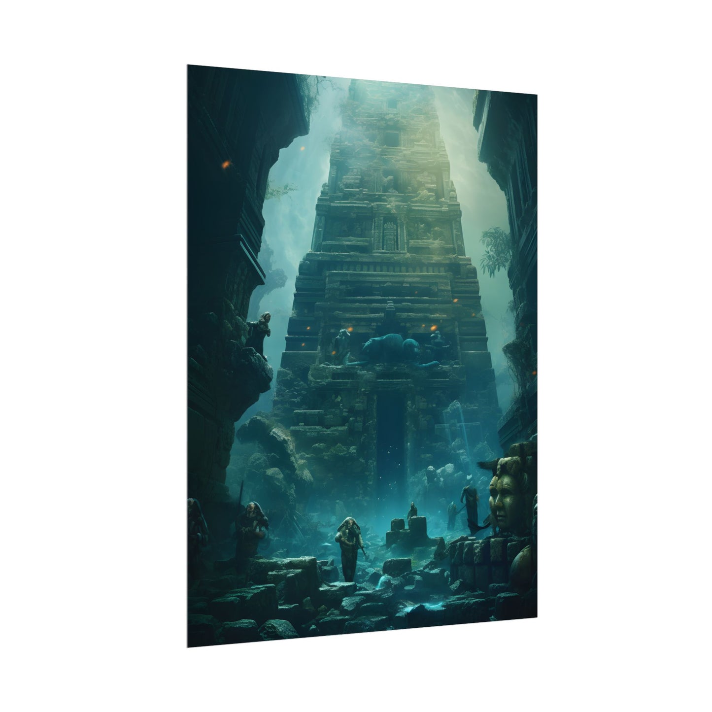 Lost Underwater City: Mystery Beneath the Waves - Poster