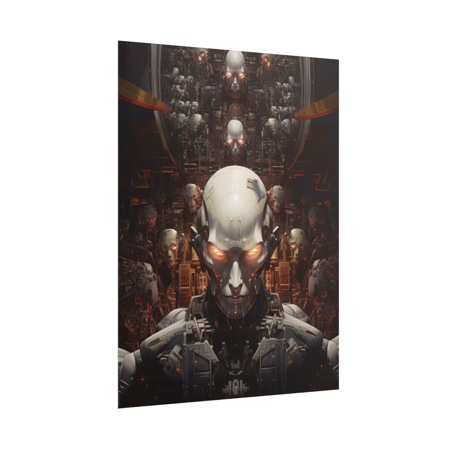 Robot Orchestra: A Symphony of Steel and Strings - Poster