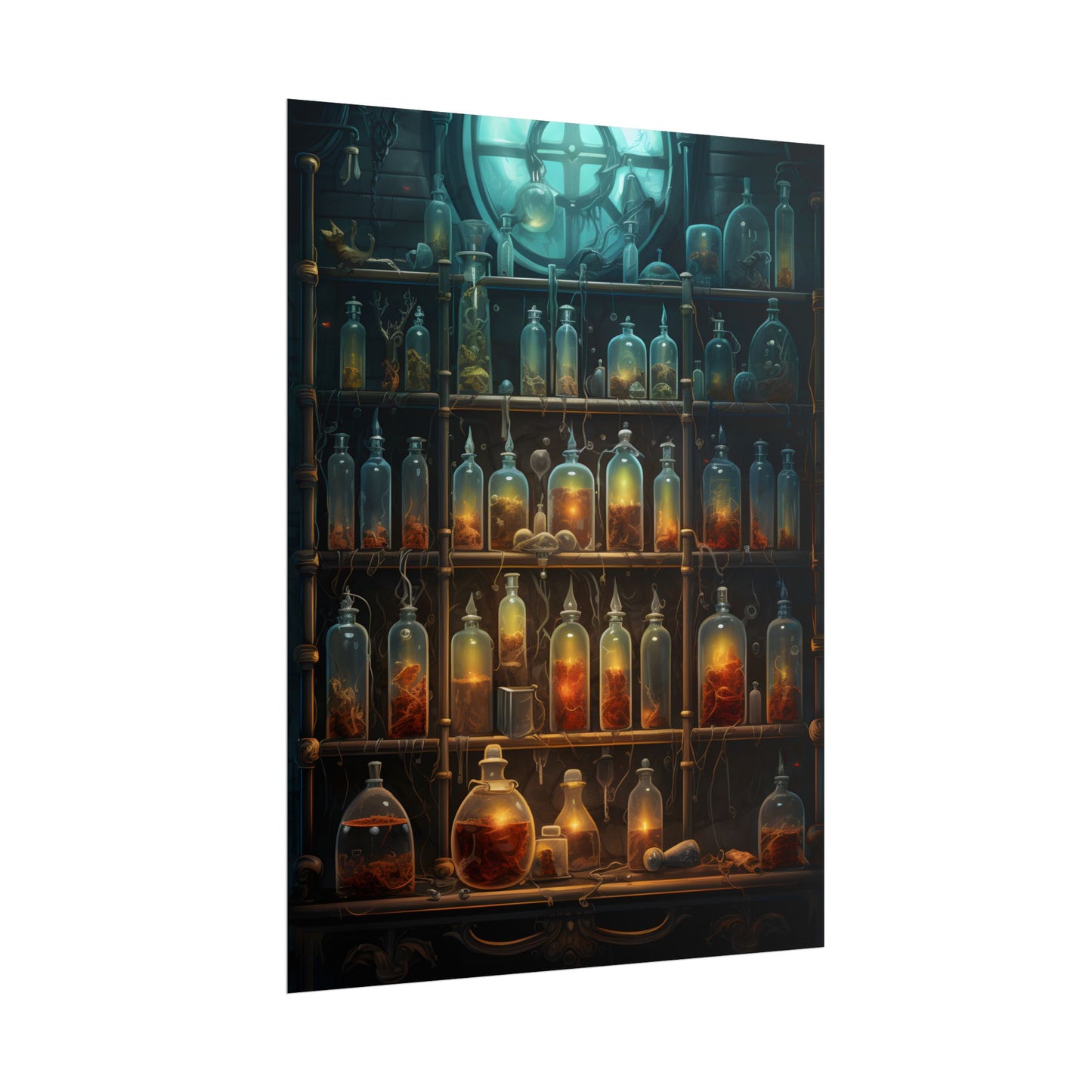 Lab Secrets: A Mysterious Science Experiment Unveiled - Poster