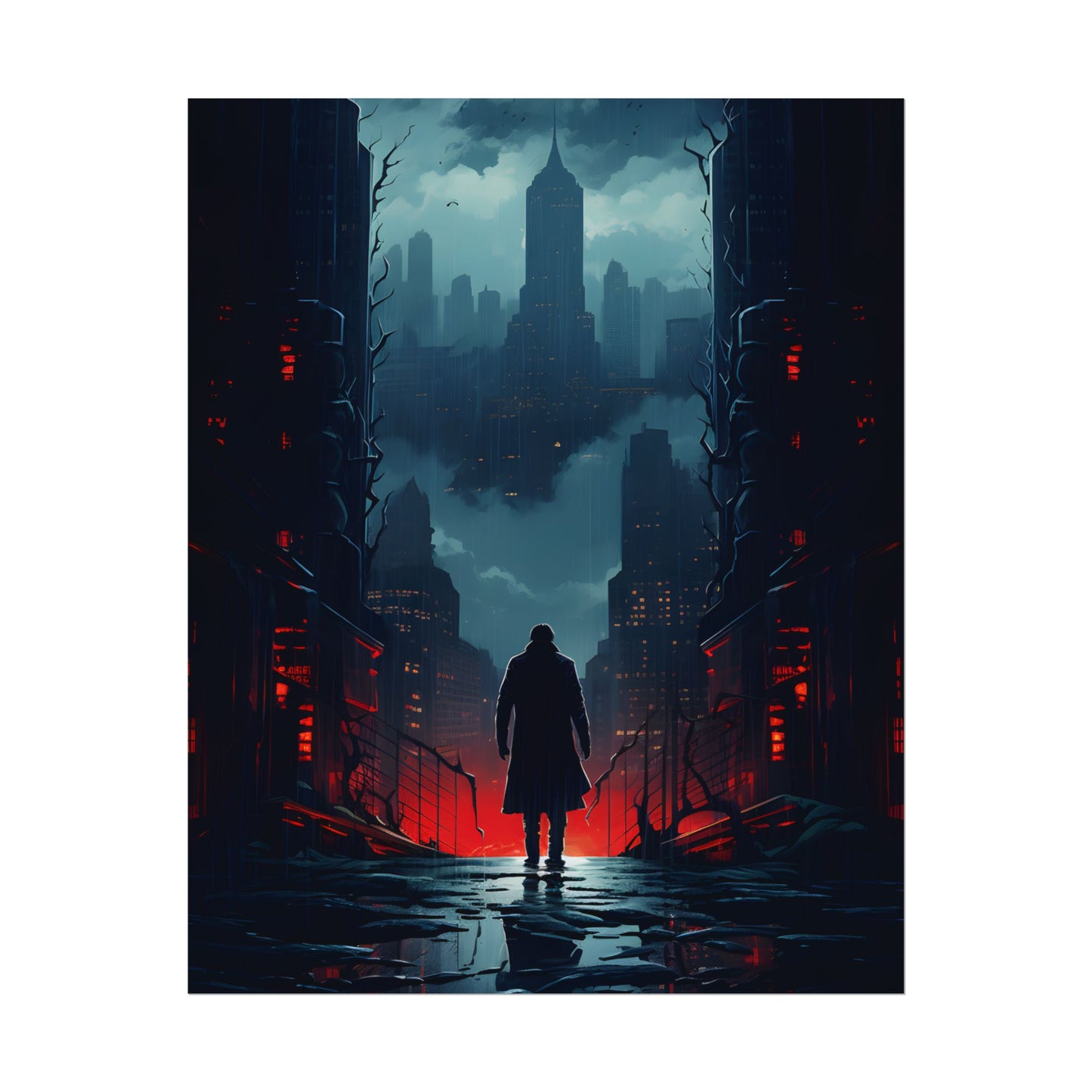 Urban Fantasy Detective: Mystery Artwork - Poster