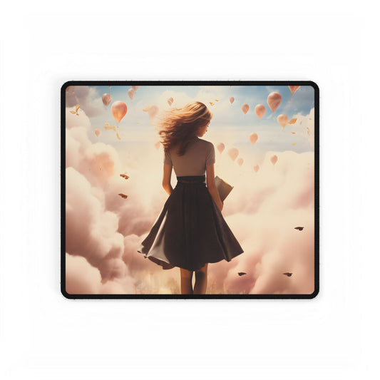 Everyday Person: Neutral Expression Artwork - Desk Mat
