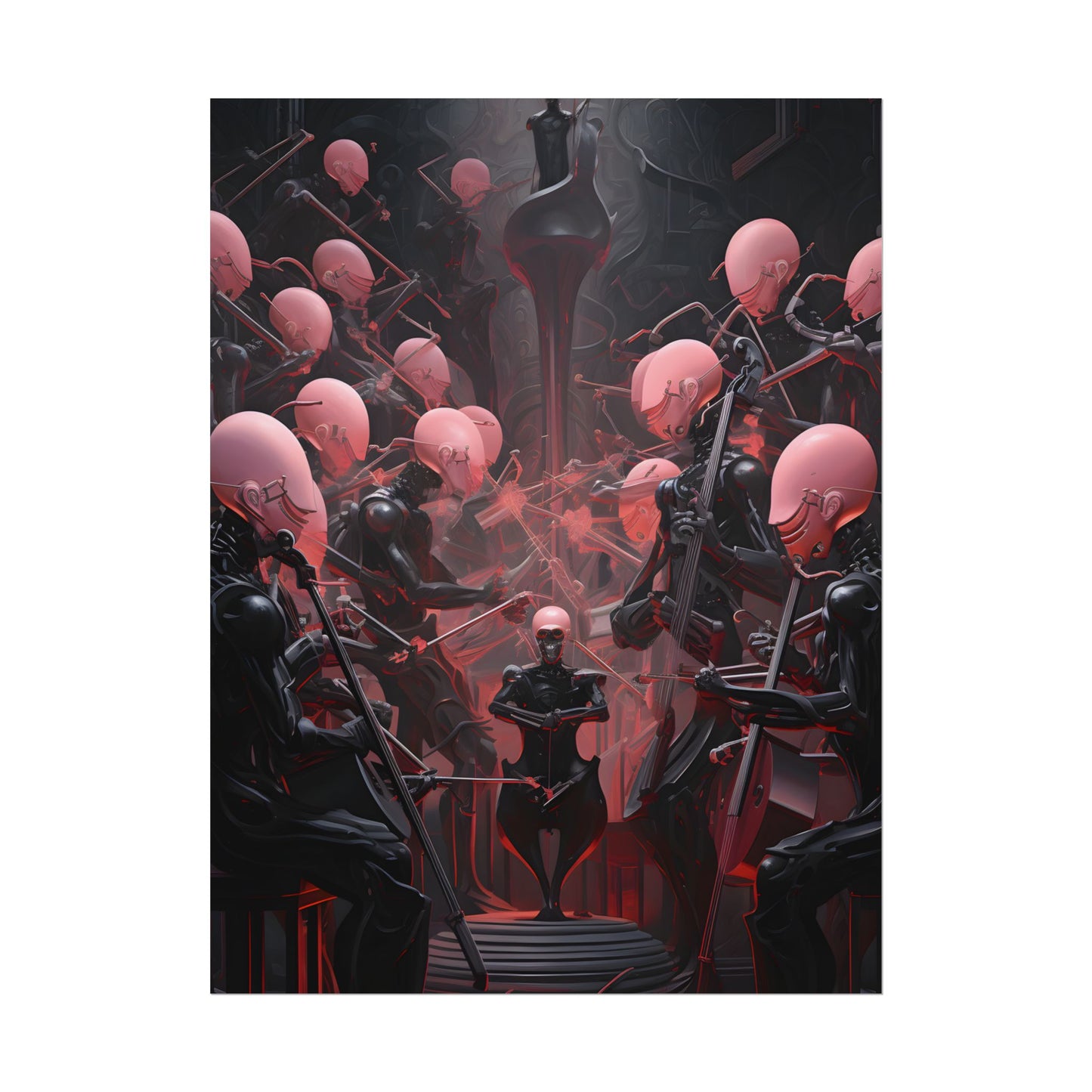 Robot Symphony: A Sentient Orchestra of Robots in Harmony - Poster