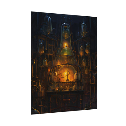 Mysterious Lab: Scientific Secrets in Darkness - Poster