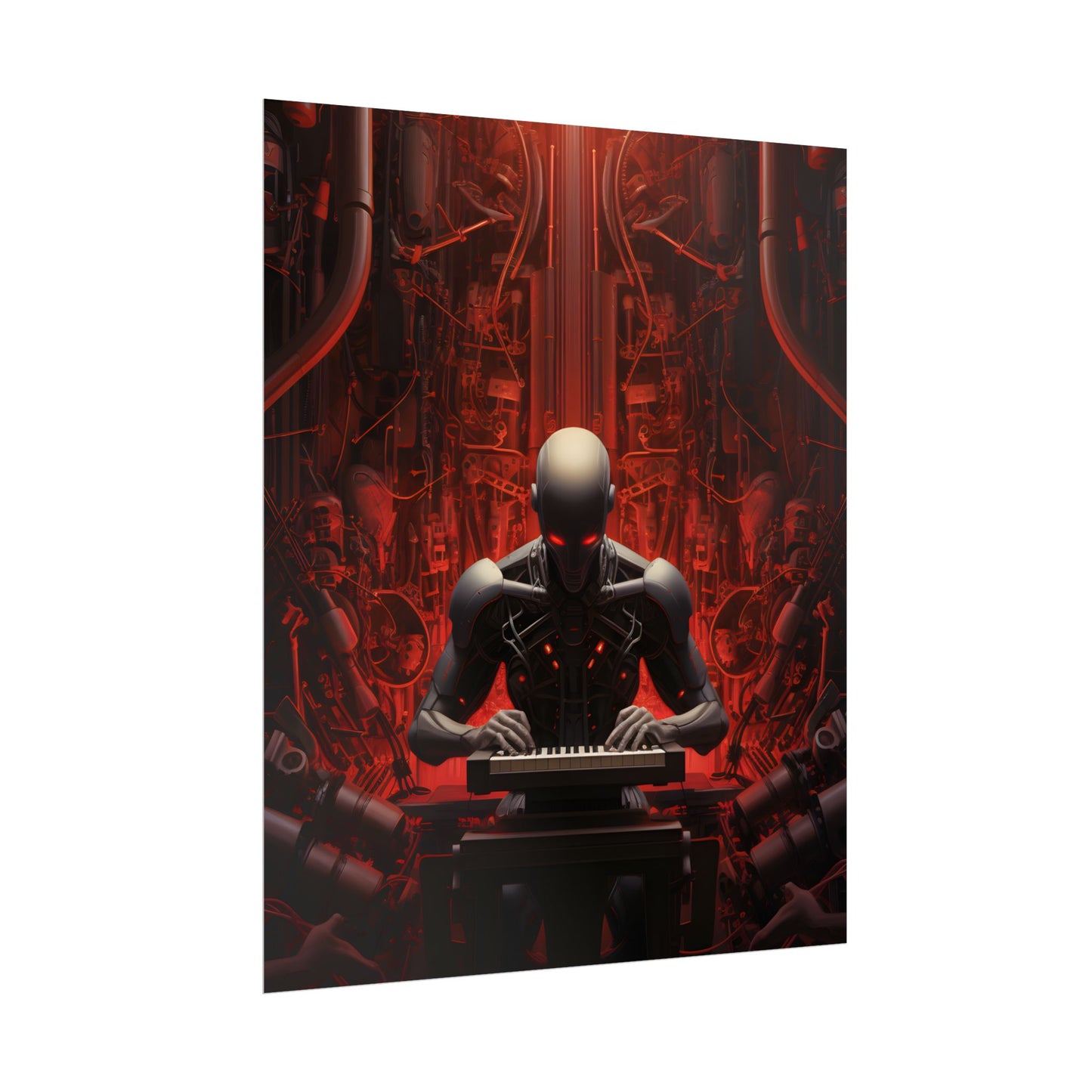 Robot Symphony: A Musical Orchestra of Sentient Robots - Poster