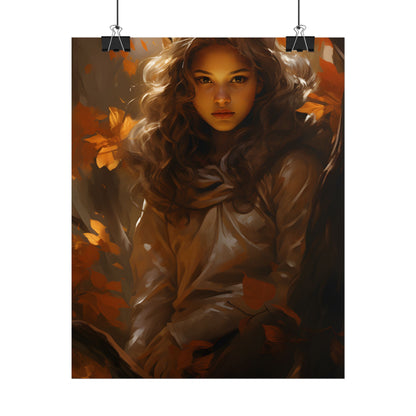 Vibrant Forest Sunshine: Nature Art Photography - Poster