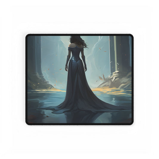 Urban Explorer: Candid Photo in City Nature - Desk Mat