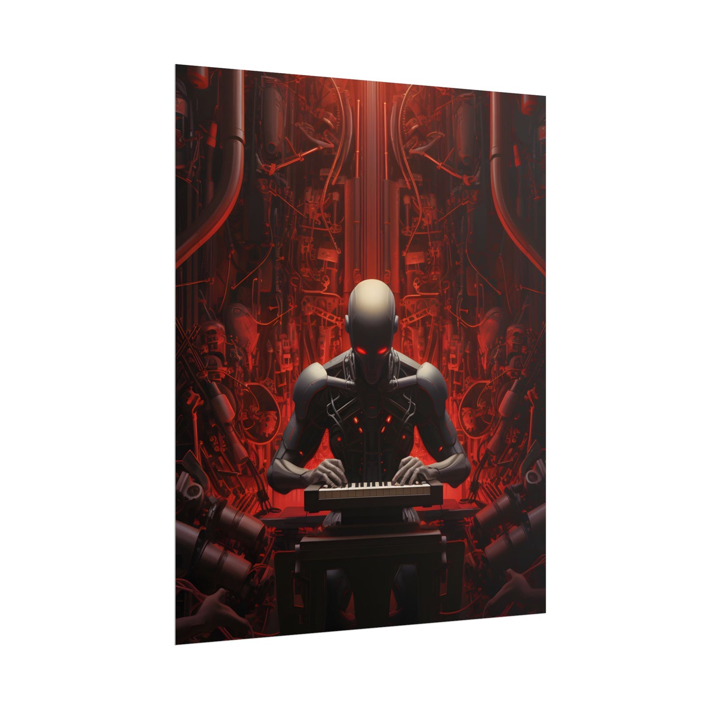 Robot Symphony: A Musical Orchestra of Sentient Robots - Poster