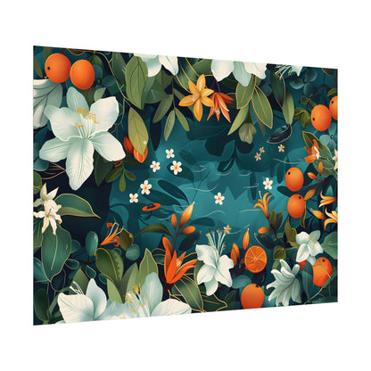 Vibrant Florida Map: Exploring Sunshine State Geography - Poster