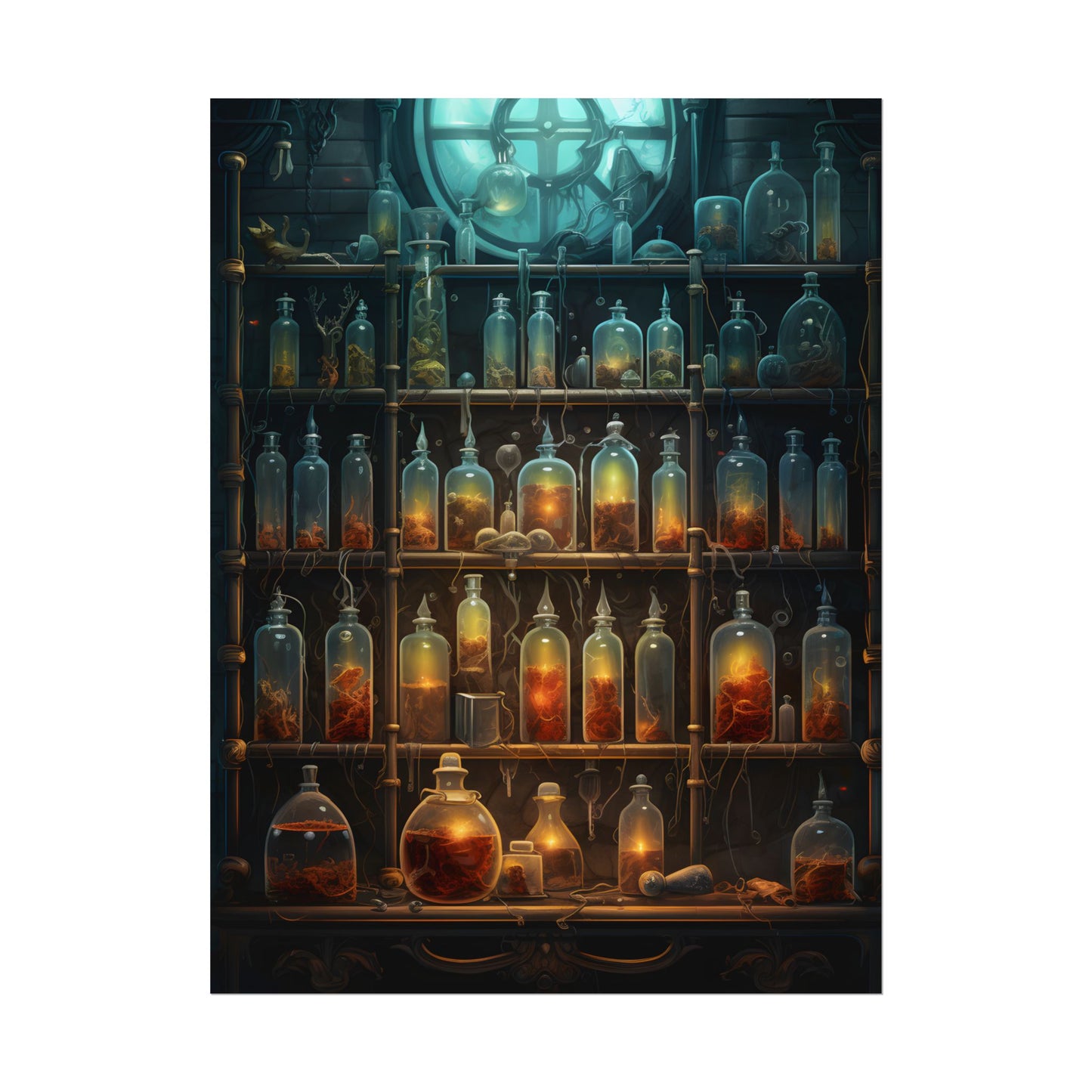 Lab Secrets: A Mysterious Science Experiment Unveiled - Poster