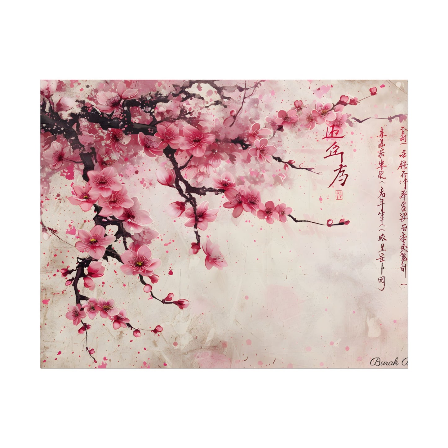 Cherry Blossom Dreams: Japanese Art in Full Bloom - Poster