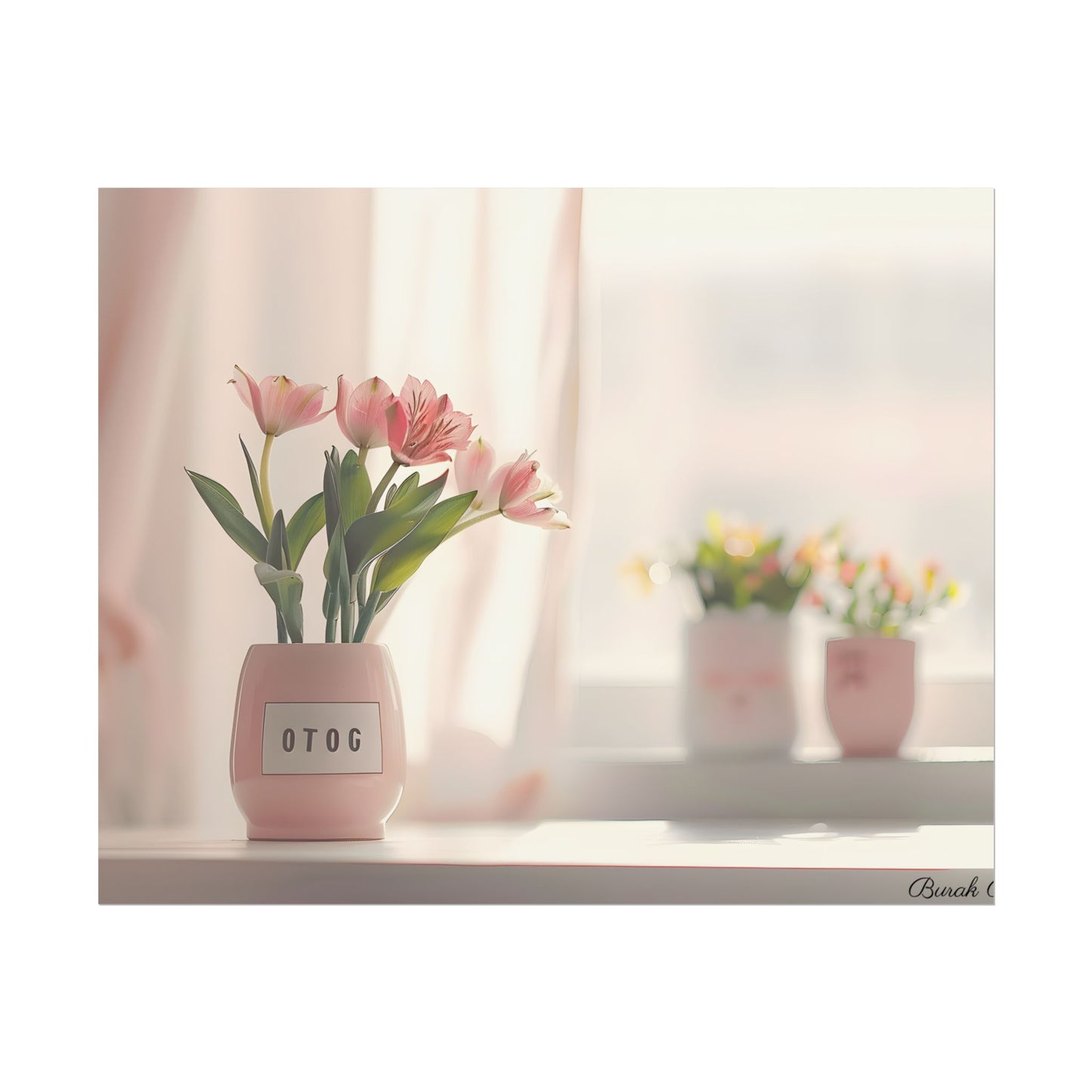 Serene Outdoor Landscape: Soft-Spoken Reminder - Poster