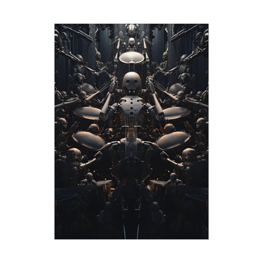 Harmony from the Aditorium: Robot Orchestra in Perfect Rhythm - Poster