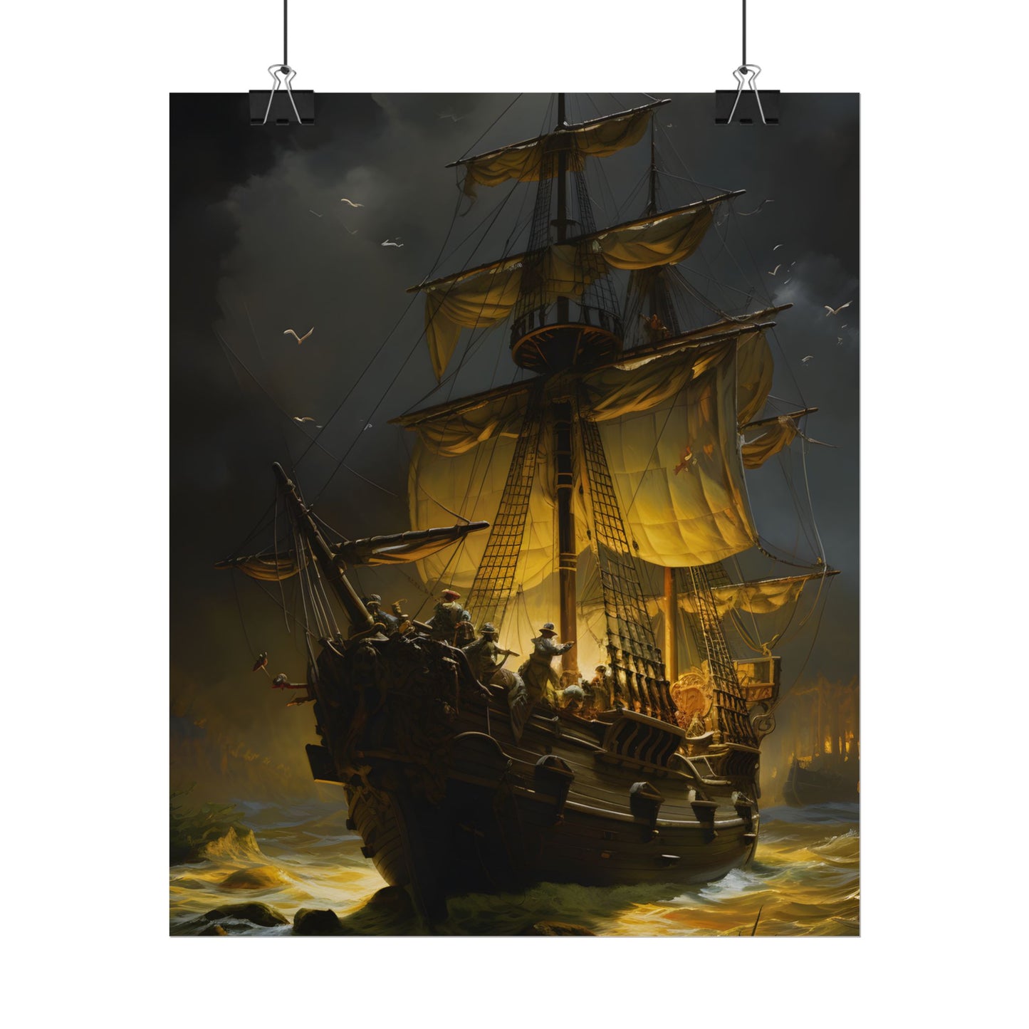 Time-Traveling Pirates: Swashbucklers on a Mission - Artwork - Poster