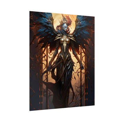 The Dark Guardian: Mysterious Protector of the Rocky Surface - Poster