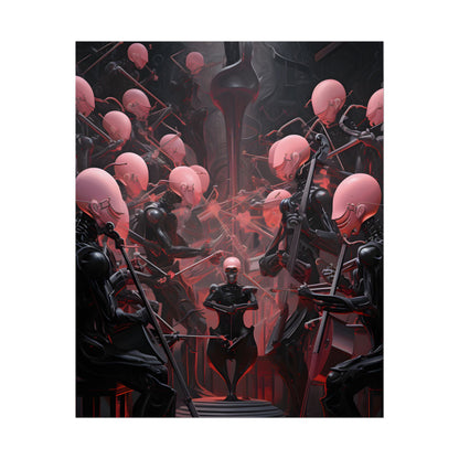 Robot Symphony: A Sentient Orchestra of Robots in Harmony - Poster