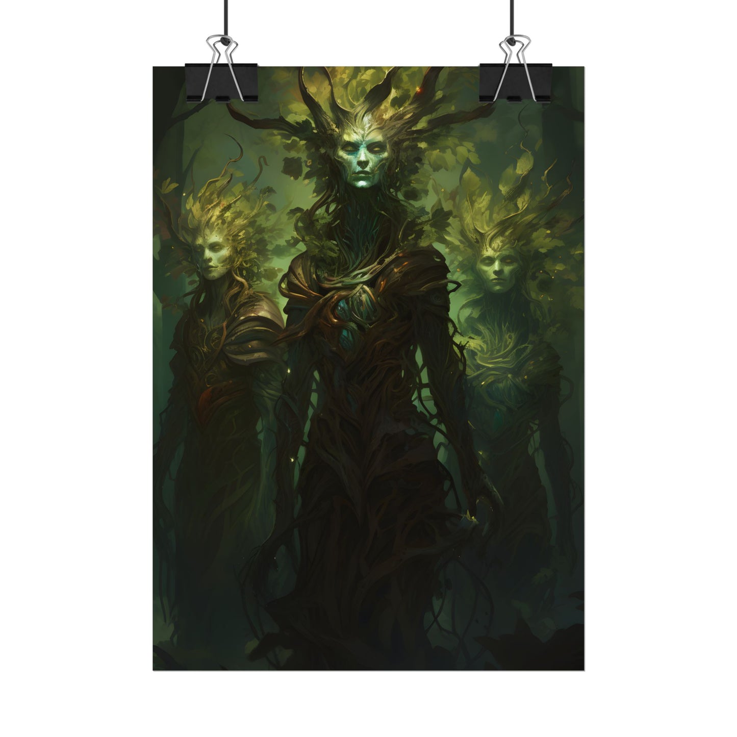 Mystical Forest Guardians: Ancient Tree Spirits Awaken - Poster