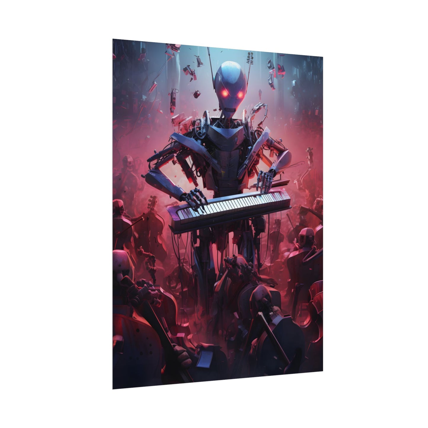 Robot Orchestra: Musical Robots in Action - Poster