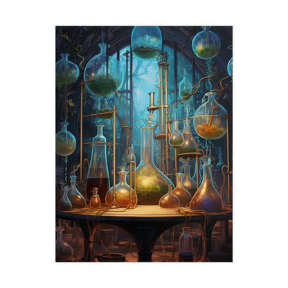 Lab Technician's Focus: Biotechnology Science in Action - Poster