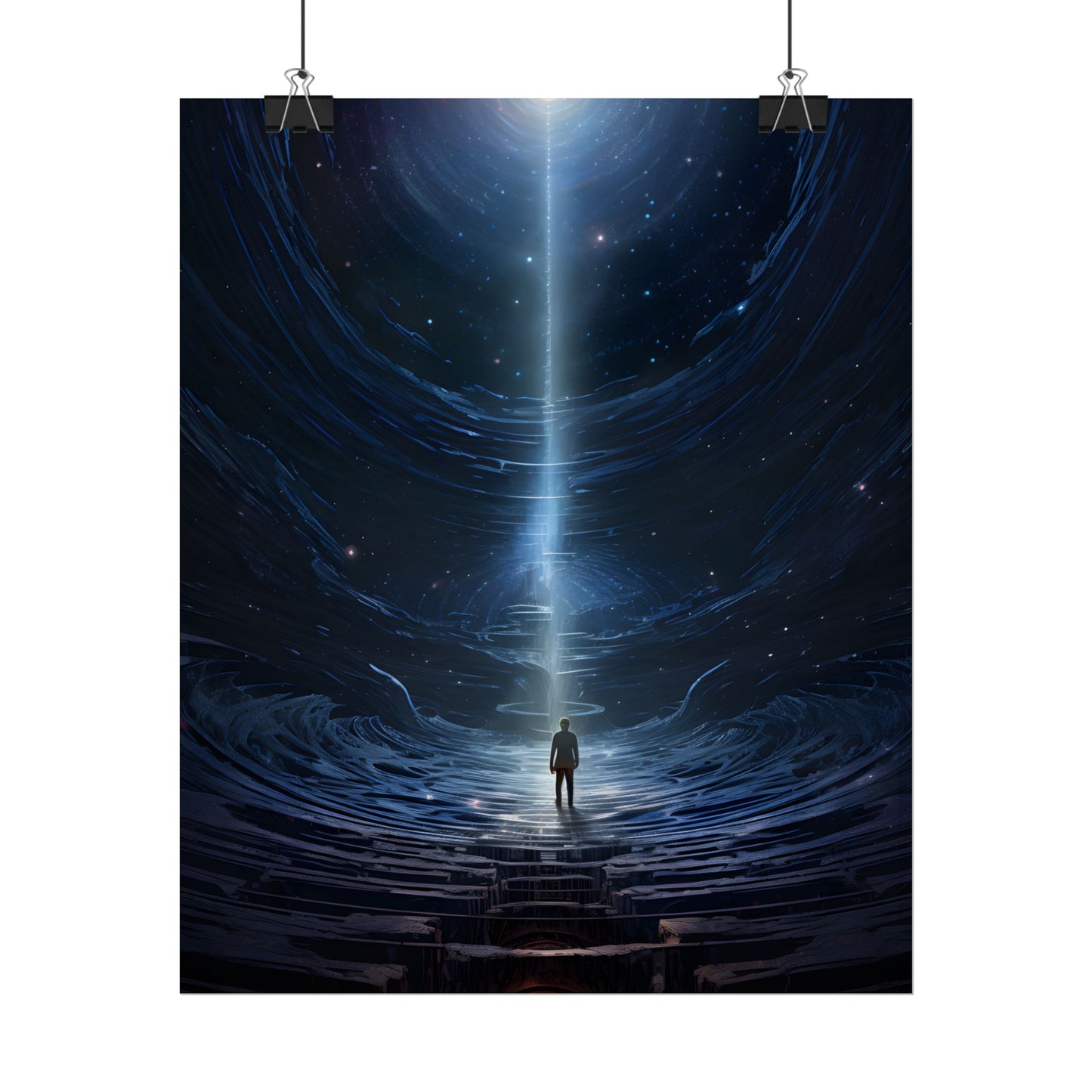 Intrepid Space Explorer: A Journey Through Stars and Galaxies - Poster