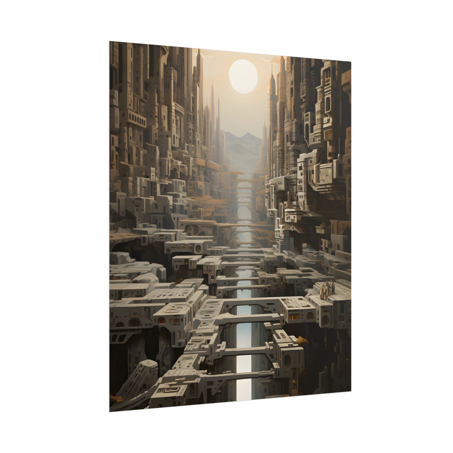 Perfect yet Oppressive: Dystopian Harmony - Poster