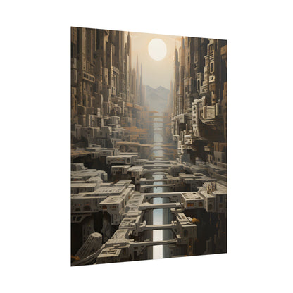 Perfect yet Oppressive: Dystopian Harmony - Poster