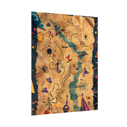 Whimsical Cartoon Portrait: Gentle Illustration of a Hero's Nose - Poster