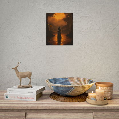 A Hand in Art: Close-Up of a Creative Moment - Poster