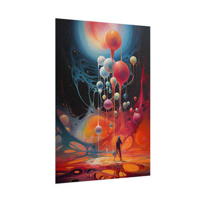 Cosmic Art Gallery: Enchanting Celestial Realm - Poster