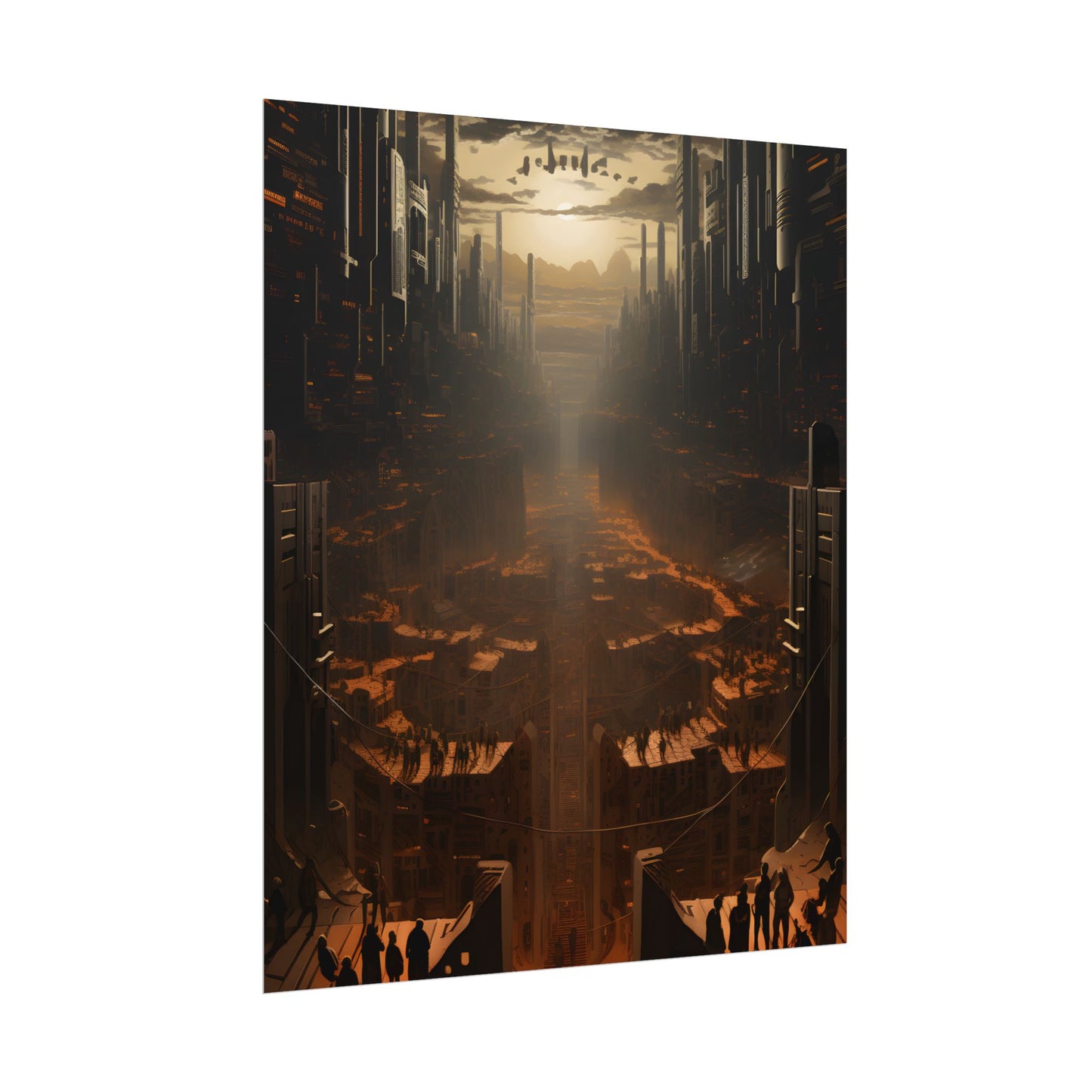 Dystopian Utopia: Opposite Worlds in Harmony - Poster