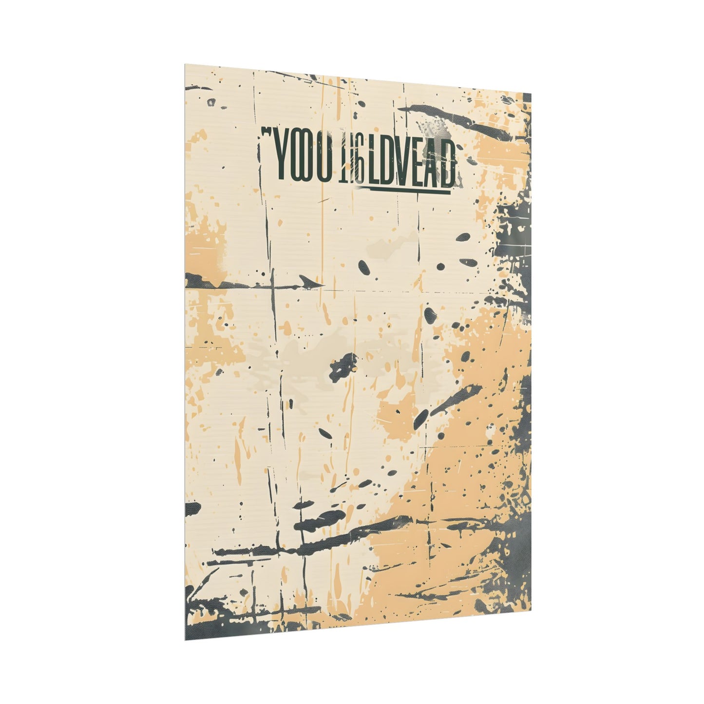 Vintage Distressed Batch 1: A Nostalgic Poster Artwork - Poster