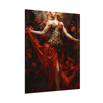 Enigmatic Guardian: A Figure of Mysterious Presence - Poster