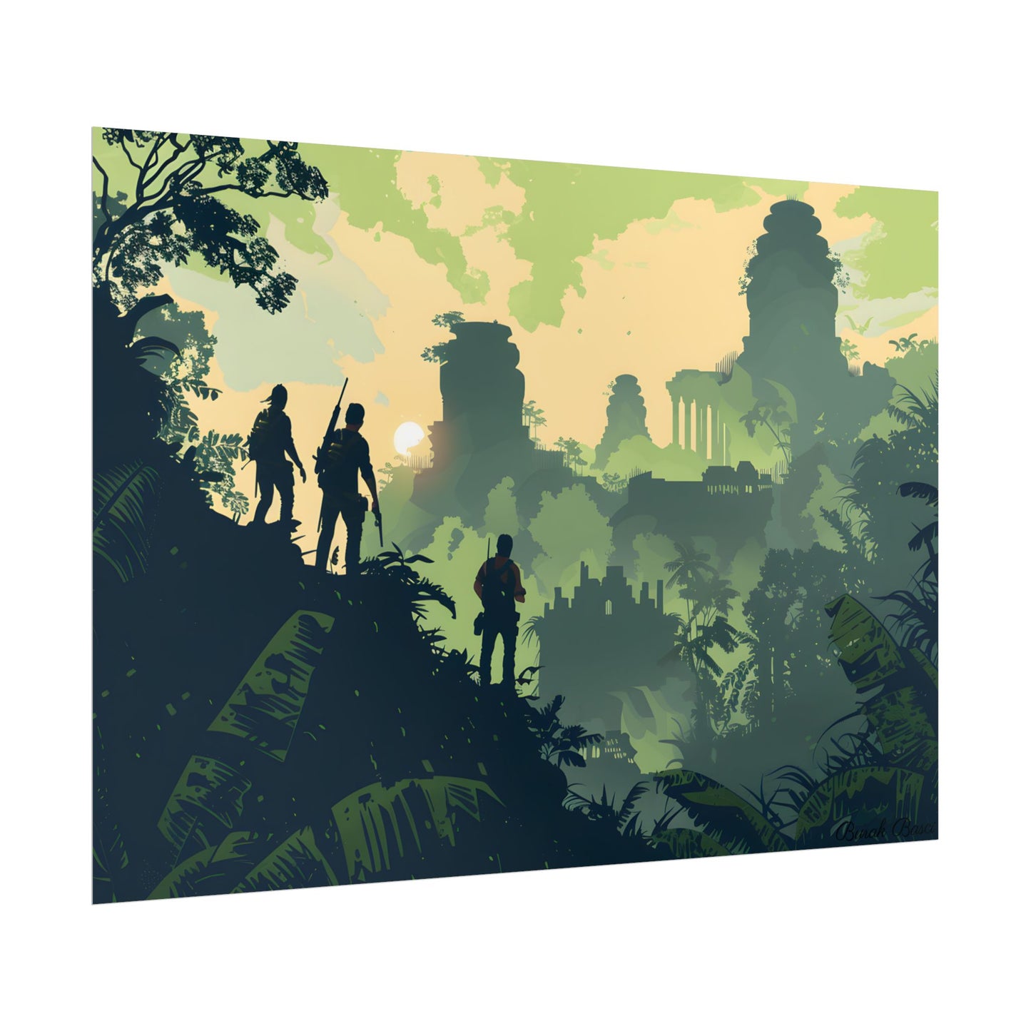 Brave Adventurer: Determined Quest in Pursuit of Discovery - Poster