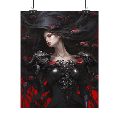 Enigmatic Songbird: Nature's Guardian Art - Poster
