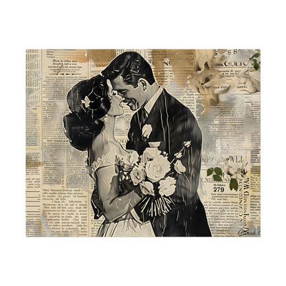 Vintage Romantic Couples: Whispers from the Past - Poster
