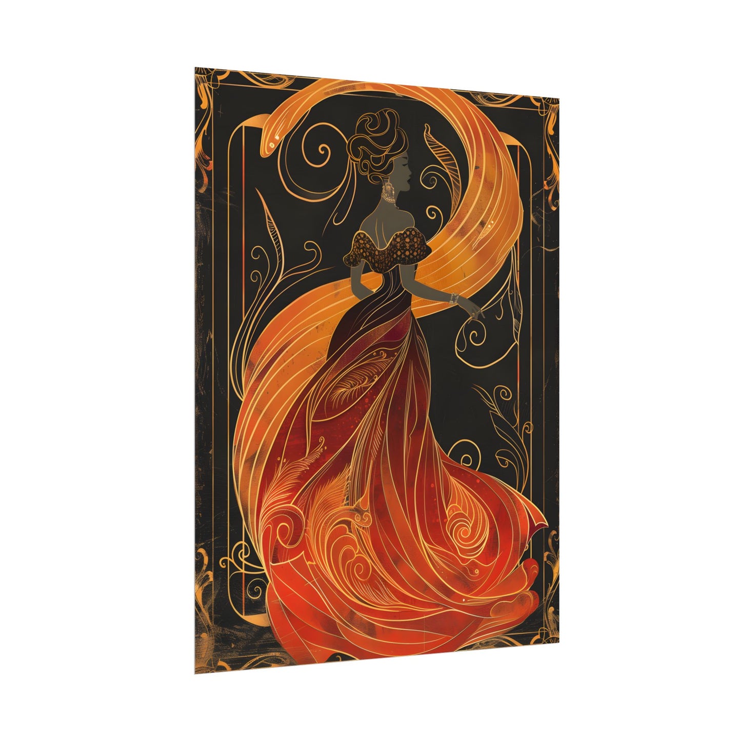 Vintage Art Nouveau Elegant Poster: Batch 1 2024 - Poster