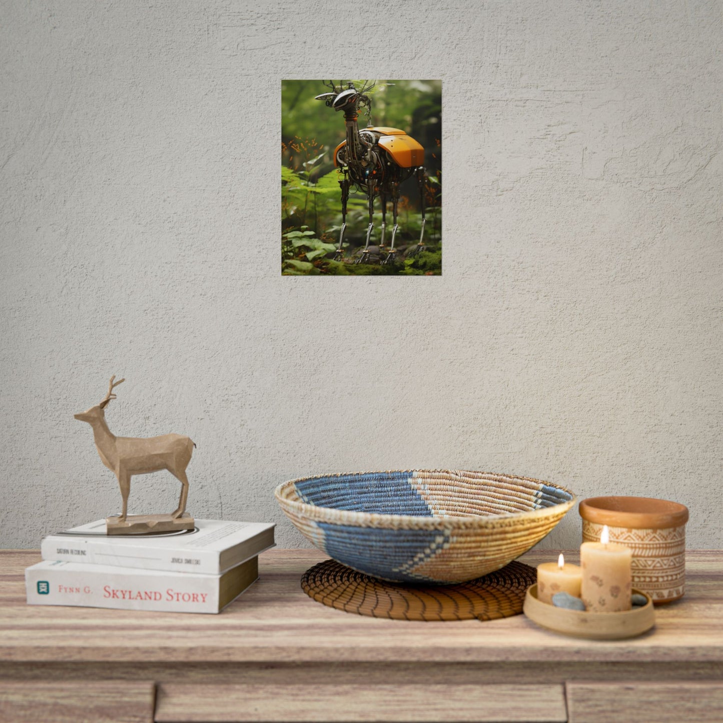 Robotic Wildlife Sanctuary: AI-Operated Animal Care - Poster