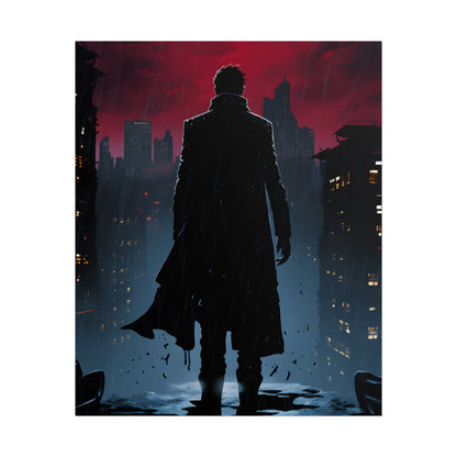Urban Fantasy Detective: Book Cover Art - Poster