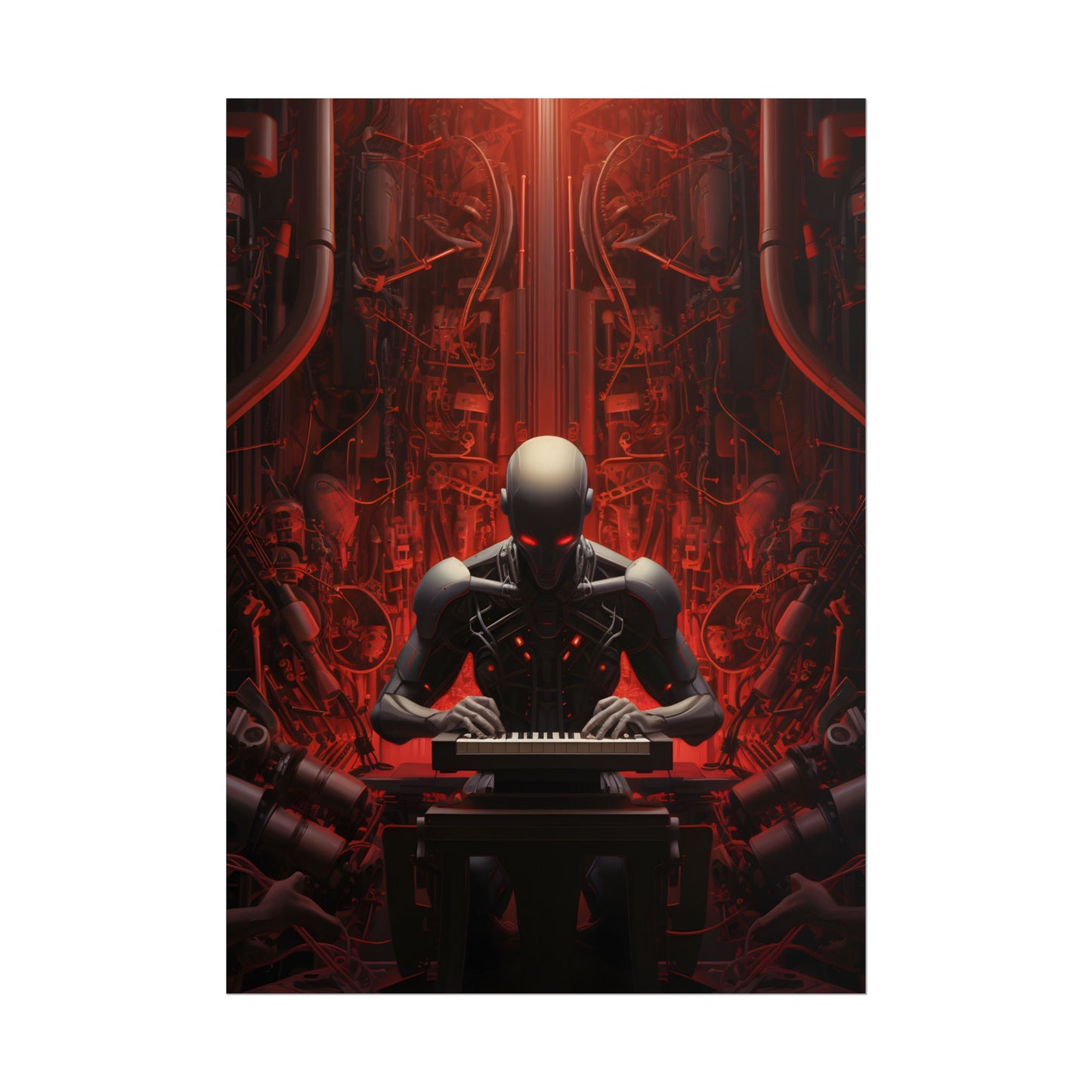 Robot Symphony: A Musical Orchestra of Sentient Robots - Poster