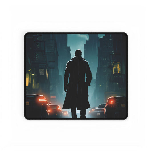 Urban Fantasy Detective: Mystery and Investigation Artwork - Desk Mat