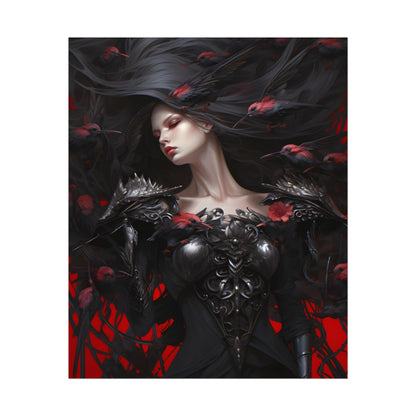 Enigmatic Songbird: Nature's Guardian Art - Poster