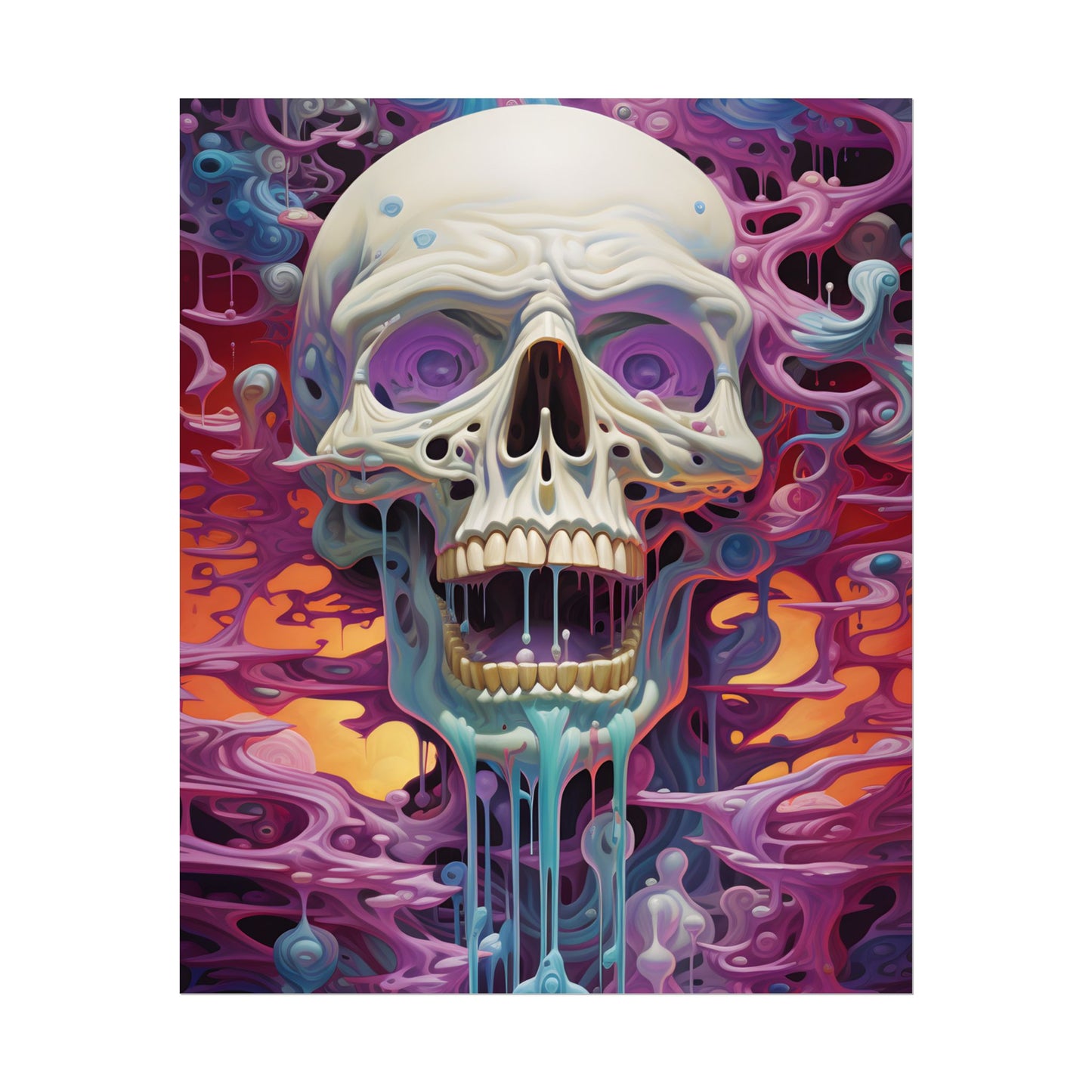 Surreal Landscape: Tears in Reality with 6 Portals and Rifts - Poster